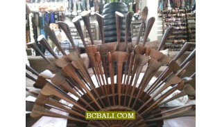 natural wooden stick hair accessories handmade ethnic 